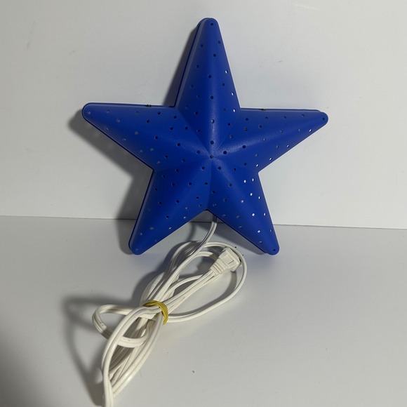 IKEA Smila Stjarna Blue Star Wall Lamp Kids Room Night Light Anna Efverlund - Picture 7 of 7